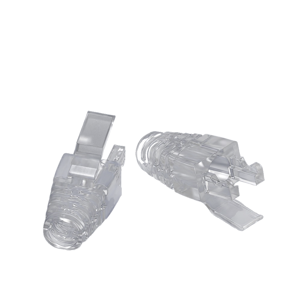 Защитный колпачок Maxicord для коннектора RJ-45(8P8C), прозрачный, 100 шт